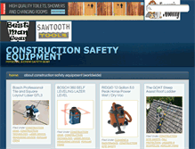 Tablet Screenshot of construction-safety-equipment.com
